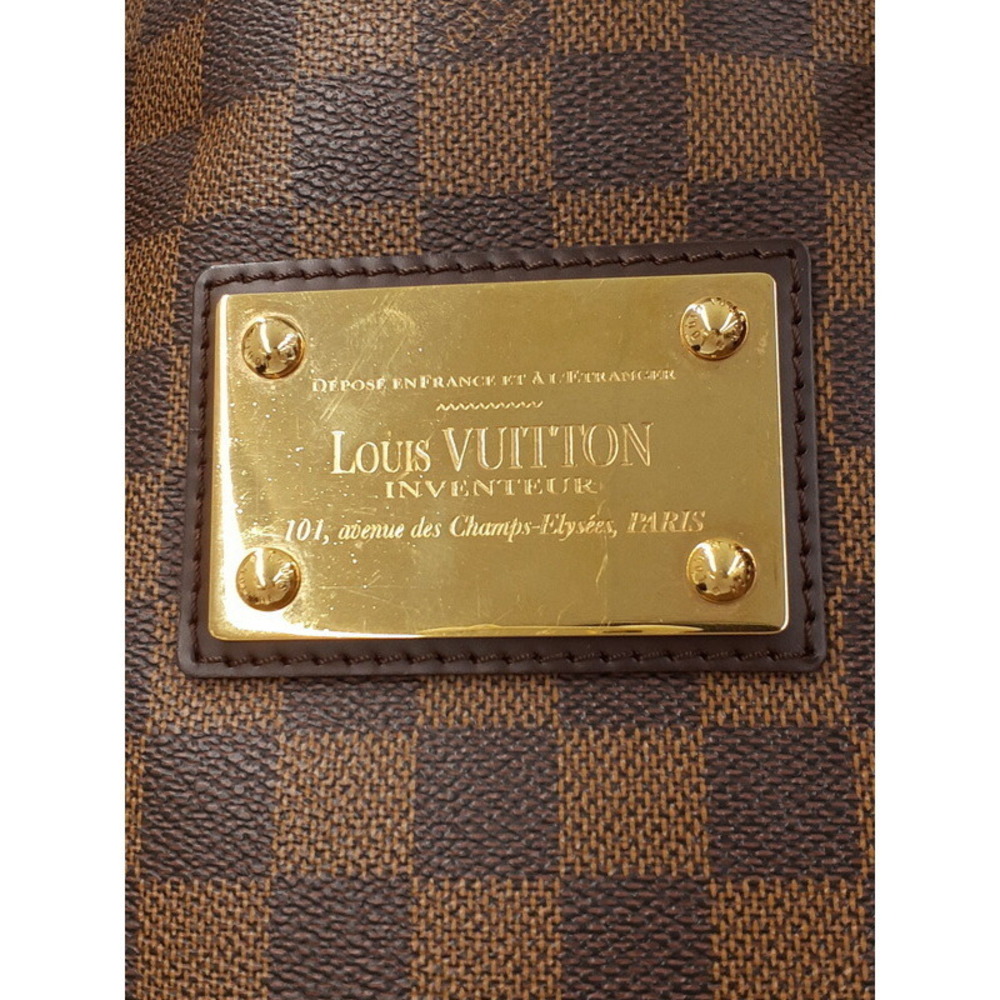 Louis Vuitton Damier Ebene Brown Hampstead Tote Bag - Picture 7 of 8